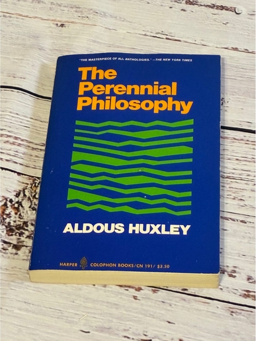 The Perennial Philosophy by Aldous Huxley Harper Colophon Books Paperback